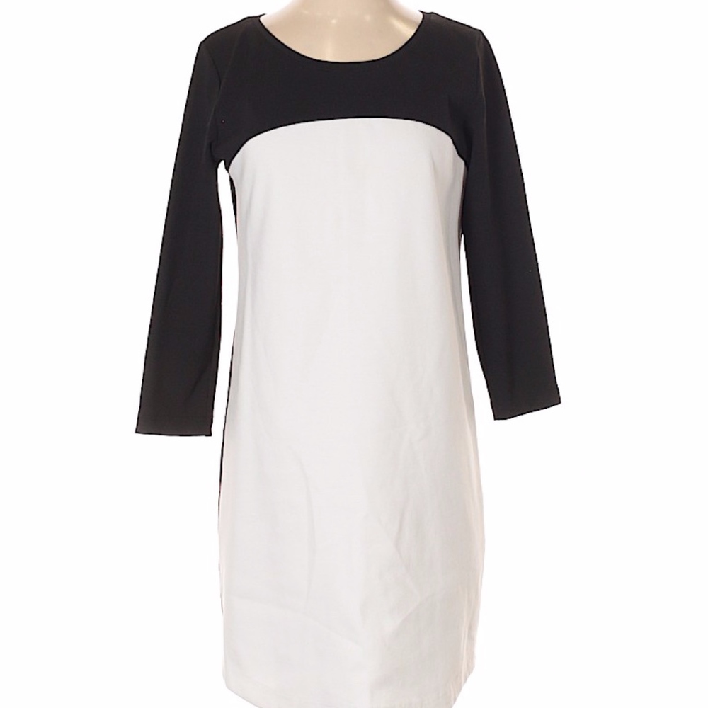 Club Monaco White & Black Dress